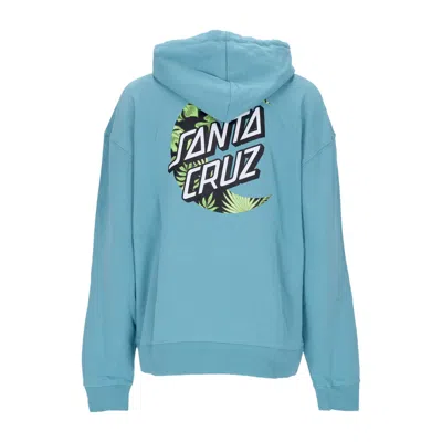 Santa Cruz Cabana Moon Dot Hood Men's Lightweight Hoodie Turquoise