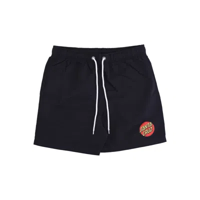 Santa Cruz Classic Dot Swimshort Men's Swim Shorts Black