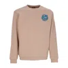 Santa Cruz Dressen Rose One Crewneck Men's Sweatshirt Taupe In Neutral