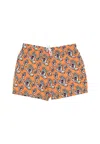 Santa Cruz Hands All Over Swimshort Apricot Men's Swim Shorts In Yellow