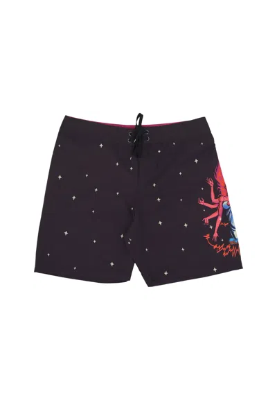 Santa Cruz Johnson Danger Zone 2 Boardshort Men's Bermuda Shorts Black
