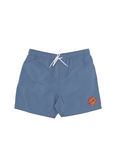 Santa Cruz Men's Classic Dot Swimshort Dusty Blue