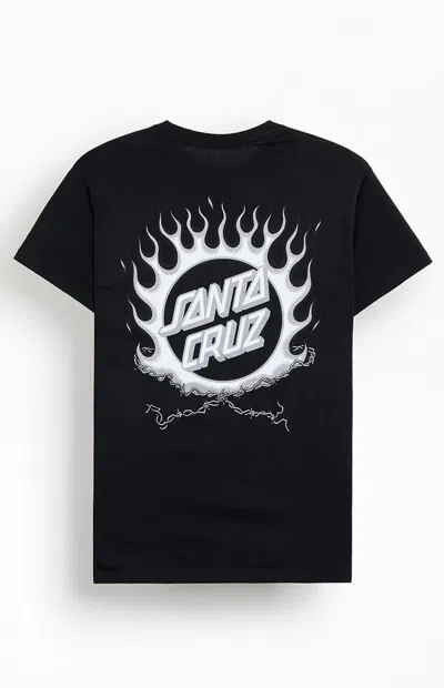 Santa Cruz Men's Forging Dot T-shirt In Black