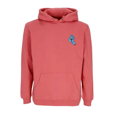 Santa Cruz Men's Screaming Hand Chest Hoodie Astro Dust In Pink