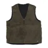 Santa Cruz Men's Sleeveless Hideout Reversible Vest Black/sea Kelp In Black/sea Kelp