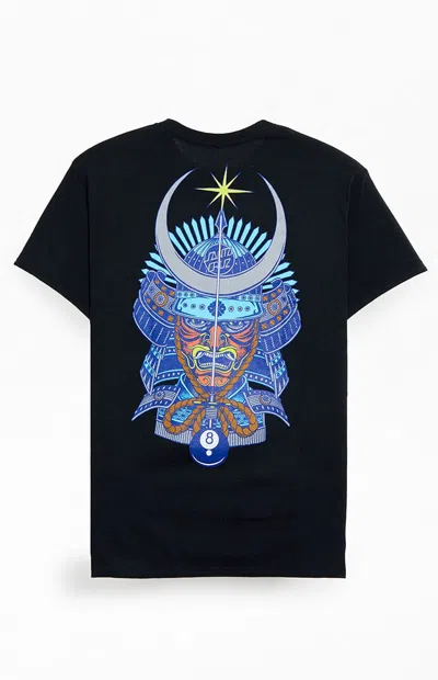 Santa Cruz Men's Winkowski Samurai T-shirt In Black In Blue