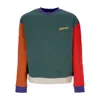 Santa Cruz Shadowless Dot Crew Men's Crewneck Sweatshirt Cedar/multi In Multi