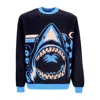 Santa Cruz Shark Trip Knit Crew Men's Sweater Multi In Multi