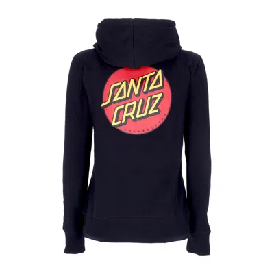 Santa Cruz Women's Classic Dot Chest Hood Black In Multi