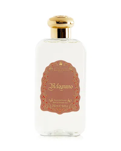 Santa Maria Novella Melograno Bath & Shower Gel 8.4 Oz. In White