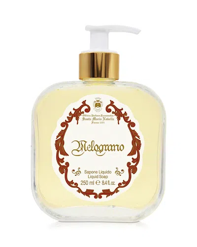 Santa Maria Novella Melograno Liquid Soap 8.4 Oz. In White