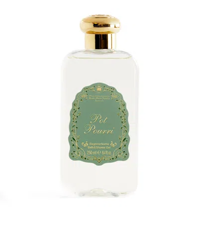 Santa Maria Novella Pot Pourri Bath Gel In White