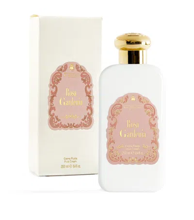 Santa Maria Novella Rosa Gardenia Fluid Body Cream In White