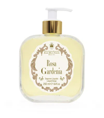 Santa Maria Novella Rosa Gardenia Liquid Soap In White