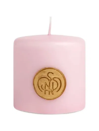 Santa Maria Novella Rosa Scented Candle (300g) In Pink