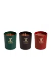 Santa Maria Novella Scented Candle Set In Multi