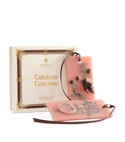 Santa Maria Novella Tabacco Toscano Wax Tablets In Pink