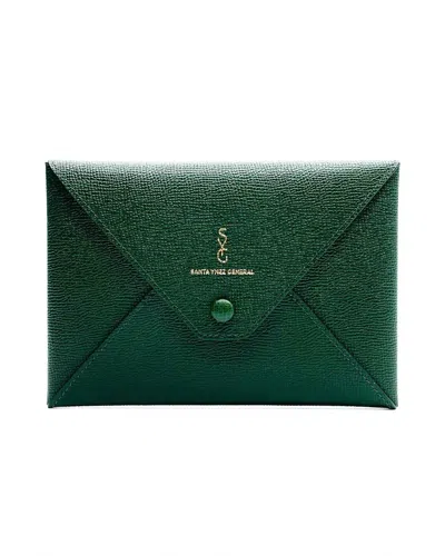 Santa Ynez General Women's Envelope Wallet In Bosco In Green