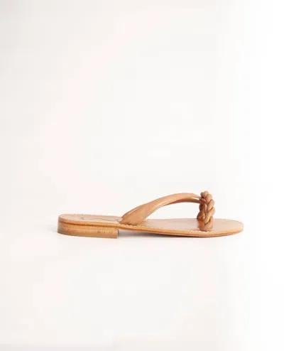 Santa Ynez General Women's Faraday Thong In Tan In Brown