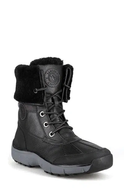 Santana Canada Maddie Faux Fur Lined Boot In Black