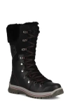 Santana Canada Marlowe Waterproof Winter Boot In Black/burgundy