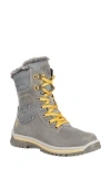 Santana Canada May Waterproof Winter Boot In Grey Mustard