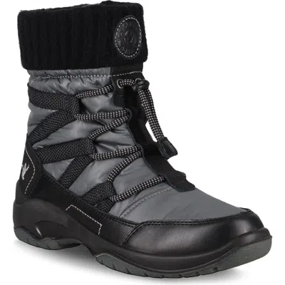 Santana Canada Thea Waterproof Boot In Grey/black