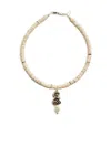 Santangelo Heishi Charm Bracelet In Neutral
