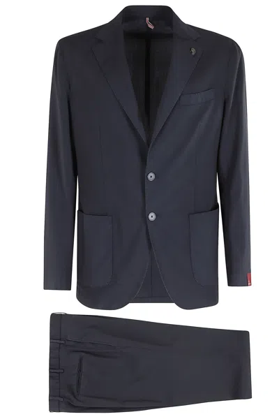 Santaniello Abito Tela Super In Blue