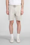 Santaniello Ancora Evo Shorts In Beige Cotton In Beige