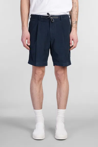 Santaniello Ancora Evo Shorts In Blue Cotton