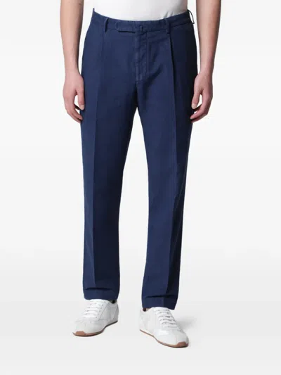Santaniello Arechi Pleated Trousers In Blue