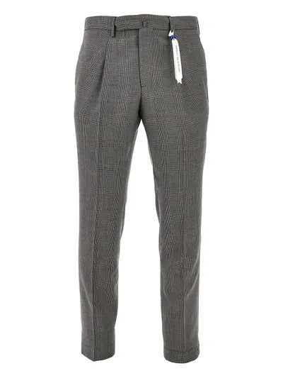 Santaniello Arechi Pressed Crease Trousers In Gray
