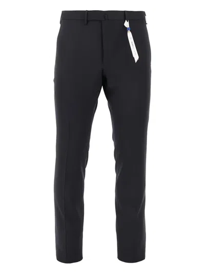 Santaniello Belt-loops Trousers In Blue