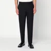 Santaniello Regular Pantalone Trousers In Black
