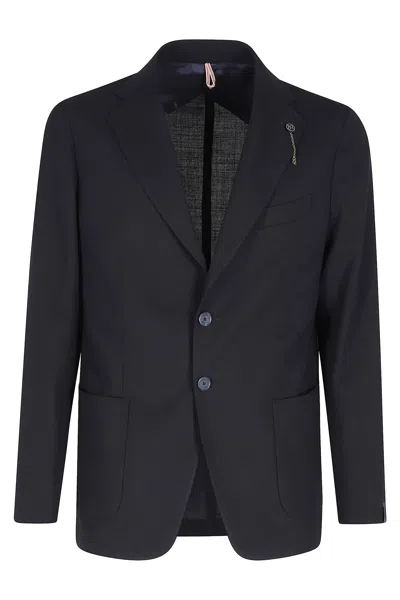Santaniello Blazer In Opsak In Blue