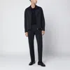 Santaniello Blue Wool-blend Suit In Blue