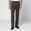 Santaniello Brown Wool-blend Trousers