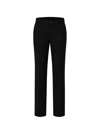 Santaniello Cava Slim-fit Trousers In Black