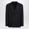 Santaniello Man Blazer Midnight Blue Size 38 Wool, Polyester