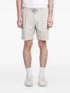 Santaniello Ancora Evo Shorts In Beige Cotton In Neutrals