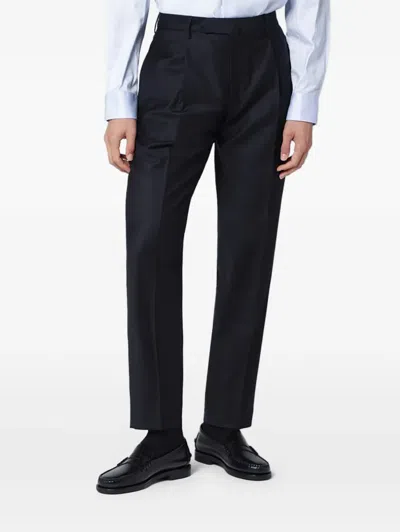 Santaniello Double-breasted Suit In Blue