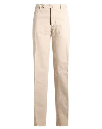 Santaniello Evoluto Man Pants Beige Size 38 Cotton, Elastane In Neutral