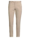 Santaniello Evoluto Man Pants Beige Size 40 Cotton, Elastane In Sand
