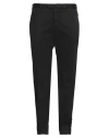 Santaniello Evoluto Man Pants Black Size 40 Cotton, Elastane In Black