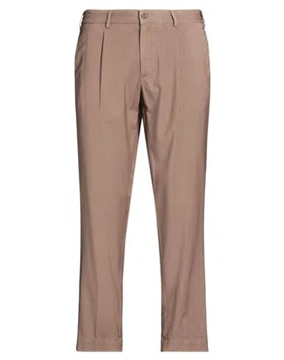 Santaniello Evoluto Man Pants Brown Size 36 Wool