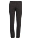 Santaniello Evoluto Man Pants Dark Brown Size 36 Cotton, Elastane