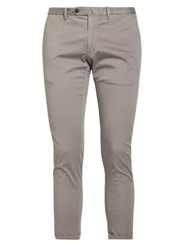 Santaniello Evoluto Man Pants Grey Size 32 Cotton, Elastane In Gray
