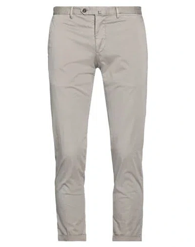 Santaniello Evoluto Man Pants Grey Size 36 Cotton, Elastane