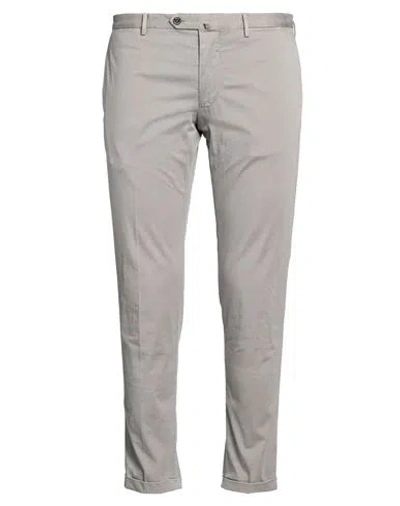 Santaniello Evoluto Man Pants Grey Size 38 Cotton, Elastane